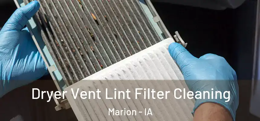 Dryer Vent Lint Filter Cleaning Marion - IA